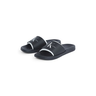 Calvin Klein Jeans Badepantolette »FERRIS 1R«, Sommerschuh, Poolslides, Schlappen, für Strand und Schwimmbad
