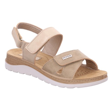 Rohde Riemchensandale »BAVIERA«, Sommerschuh, Klettschuh, Keilabsatz, Sandale mit Softfußbett