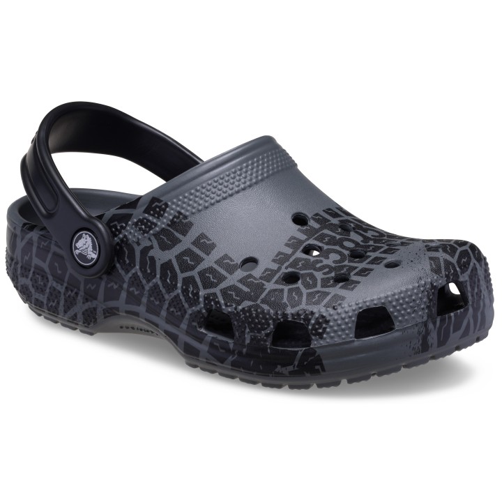 Crocs Clog »Classic Tire Print Clog«, Hausschuh, Sandale mit Lüftungsöffnungen