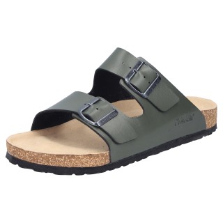 Rieker Pantolette, Sommerschuh, Schlappen, Hausschuh, mit zwei Schnallenverschlüsse