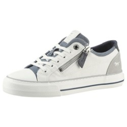 Mustang Shoes Sneaker, mit seitlichem Reißverschluss, Freizeitschuh, Halbschuh, Schnürschuh