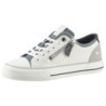 Mustang Shoes Sneaker, mit seitlichem Reißverschluss, Freizeitschuh, Halbschuh, Schnürschuh