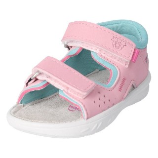 PEPINO by RICOSTA Mantu WMS: mittel Lauflernschuh, Sandale mit Klett, WMS-System, Leder, Größenschablone zum Download