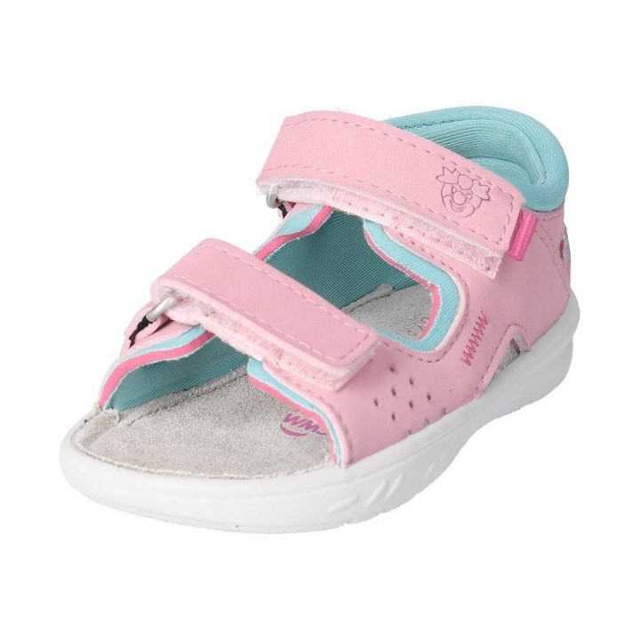 PEPINO by RICOSTA Mantu WMS: mittel Lauflernschuh, Sandale mit Klett, WMS-System, Leder, Größenschablone zum Download