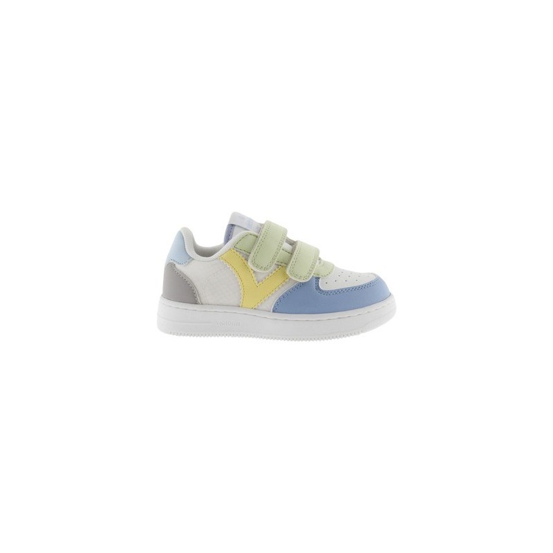Victoria  Sneaker Baskets garçon  Tiempo Efecto Piel Color