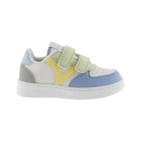 Victoria  Sneaker Baskets garçon  Tiempo Efecto Piel Color