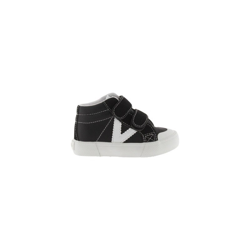 Victoria  Sneaker Baskets montantes à bride en similicuir enfant  Tribu