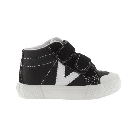 Victoria  Sneaker Baskets montantes à bride en similicuir enfant  Tribu