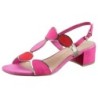 MARCO TOZZI Sandalette, Blockabsatz, Sommerschuh, Riemchensandale mit verstellbarer Schnalle