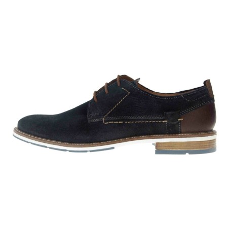 Fretz Men Diese Herrenschuhe in der Farbe Blau übe blau 46