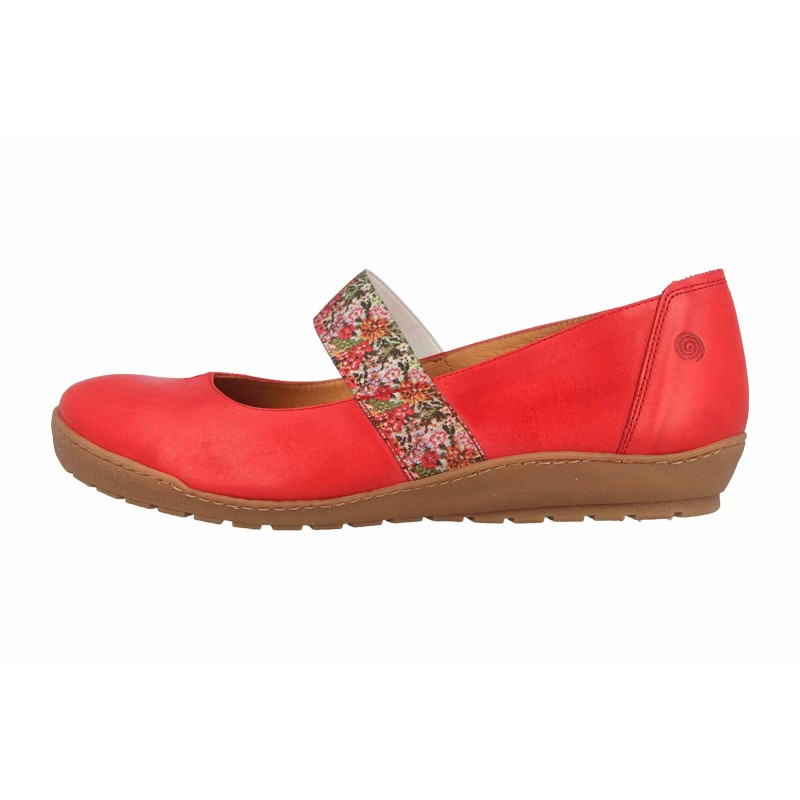 Dr. Brinkmann Bei diesem formschönen Schuh der Marke D rot 42