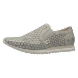 Mustang Diese Damenschuhe in der Farbe Silber üb silber 42