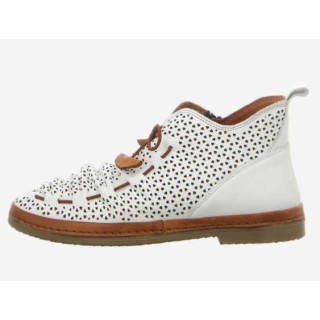 Manitu Bei diesem formschönen Schuh der Marke M weiß 42