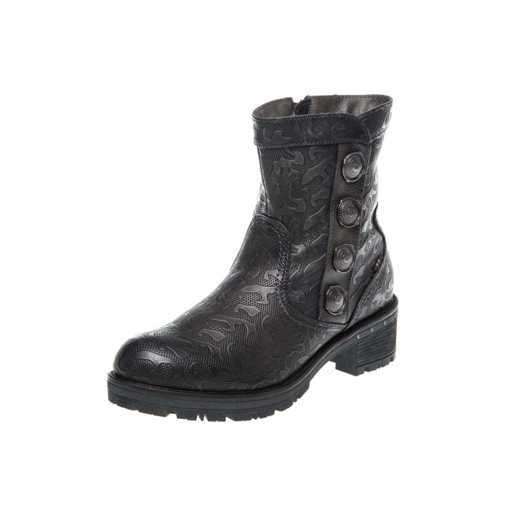 Mustang Diese Damenschuhe in der Farbe Grau über grau 42