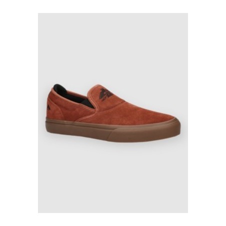 Emerica Wino G6 Slip-On X Jess Mudget Skateschuhe clay