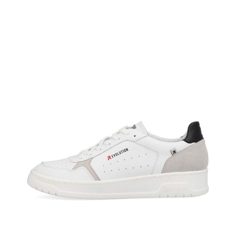 Rieker FSK Herren Halbschuhe weiß 47