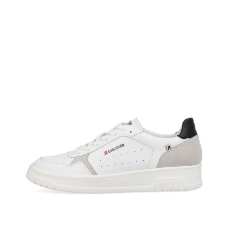 Rieker FSK Herren Halbschuhe weiß 47