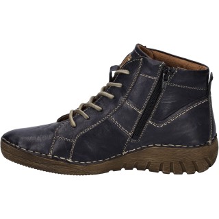 Stiefelette blau 42