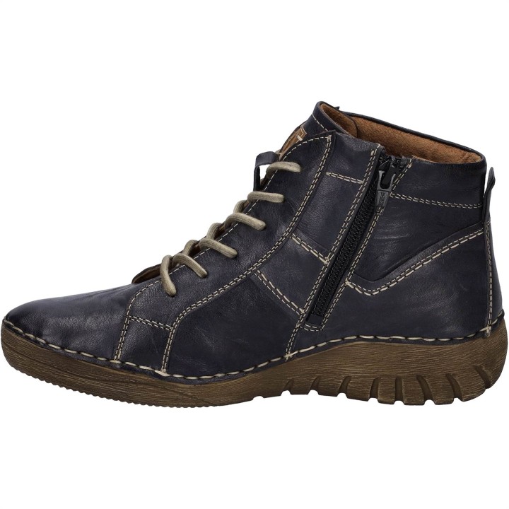 Stiefelette blau 42