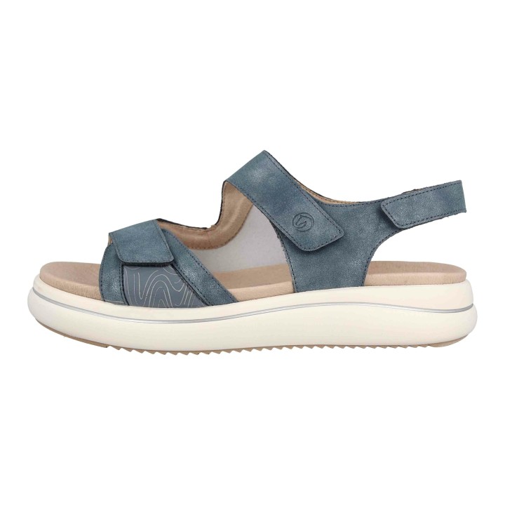 Remonte Sandalen in Übergrößen Blau D0L54-12 große Damenschu... Onesize