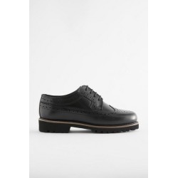 Next Grober Budapester-Schnürschuh aus Leder Schnürschuh (1-tlg)