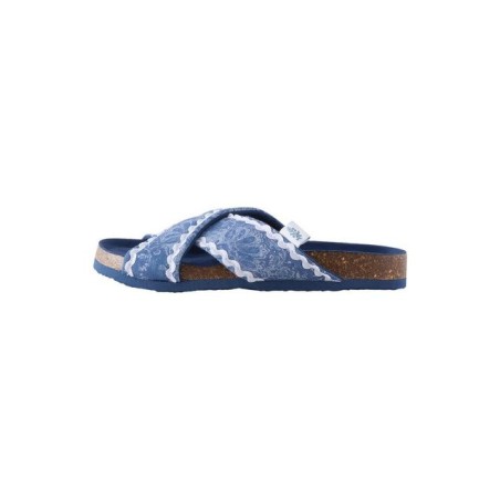 LAURA ASHLEY Laura Ashley Pantoletten mit gekreuzten Riemen Hausschuh (1-tlg)