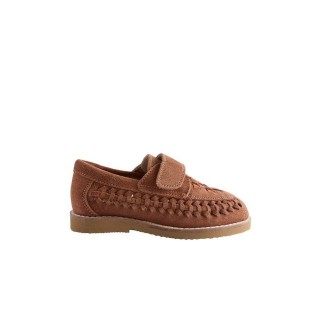 Next Veloursleder-Slipper mit Flechtdetail Loafer (1-tlg)