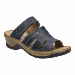 Pantoletten blau 39