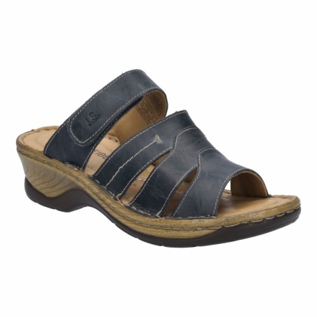 Pantoletten blau 39