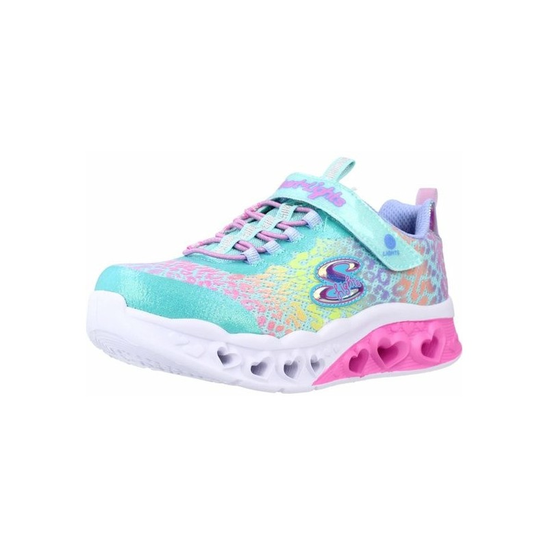 Skechers Flutter Heart Lights metall 35