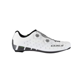 Q36.5 Unique Road Weiß Schuhe, Größe 42,5 - EUR