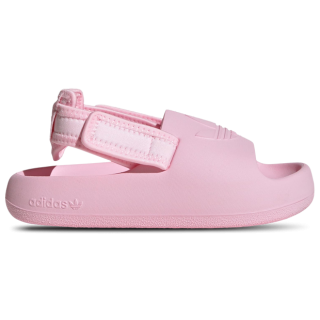 Adidas adilette Unisex Flip-Flops und Sandalen - Rosa - Größe: 33 - Netz/Synthetik - Foot Locker