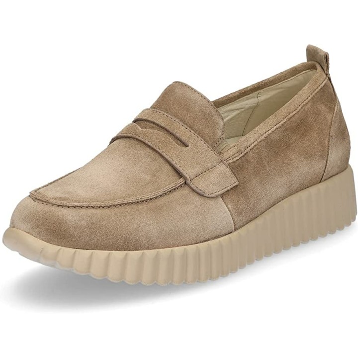 Waldläufer Damen Leder Slipper Loafer H-Lorela 4,5