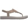 Skechers  Zehentrenner Sandaletten taupe (mittel) 119655 TPE