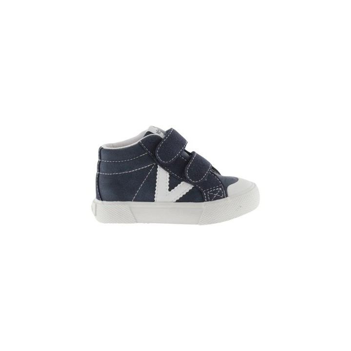 Victoria  Sneaker Baskets montantes à bride en similicuir enfant  Tribu