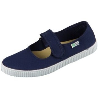 Natural World Eco  Halbschuhe Spangenschuhe W56000-77 marino organic cotton W56000-77
