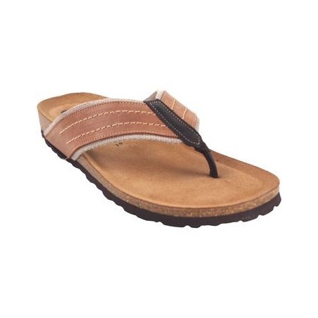 Interbios  Schuhe Sandalia caballero INTER BIOS 9521 cuero