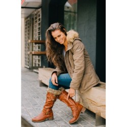 LOVENESS Winterstiefel von LOVENESS rost 41