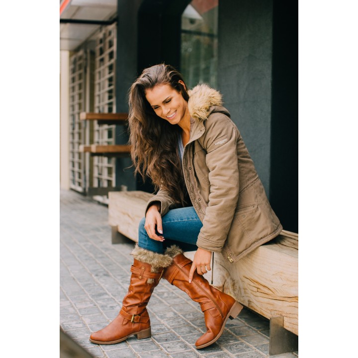 LOVENESS Winterstiefel von LOVENESS rost 41