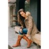 LOVENESS Winterstiefel von LOVENESS rost 41