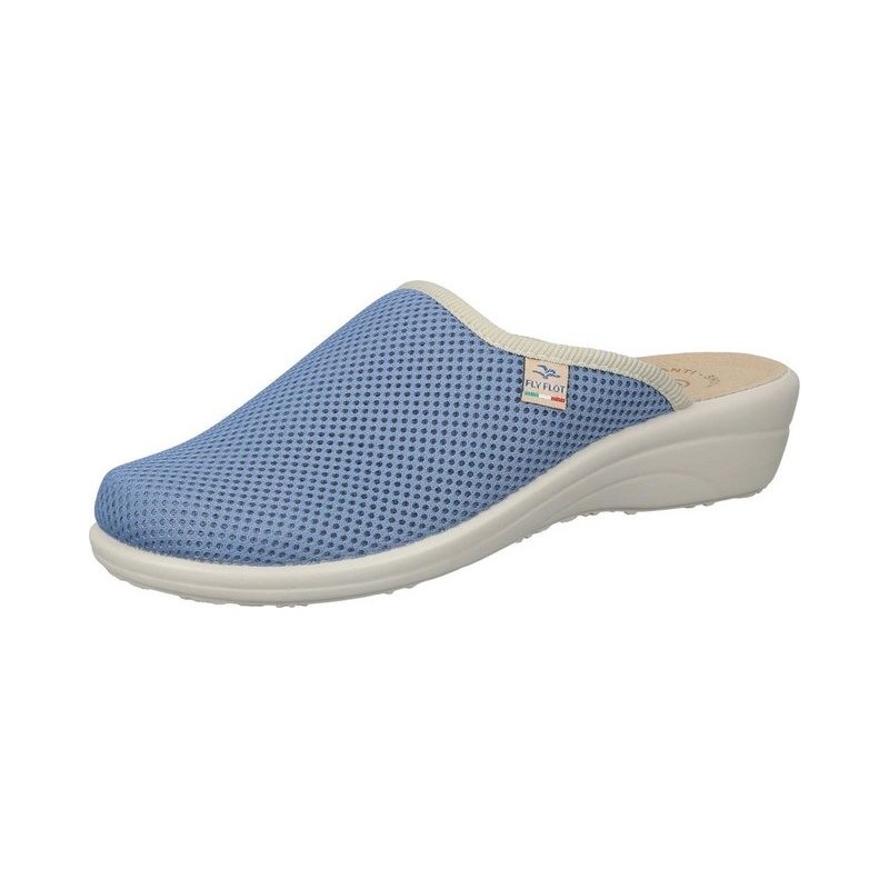 Fly Flot Pantoletten Pantoffel aus Mesh