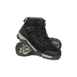 Trail Wasserdichte Kinderstiefel - Schwarz