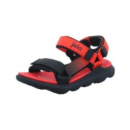 Jela  Sandalen Trekkingsandalen black-red (schwarz-) Freedom red 1226-7000