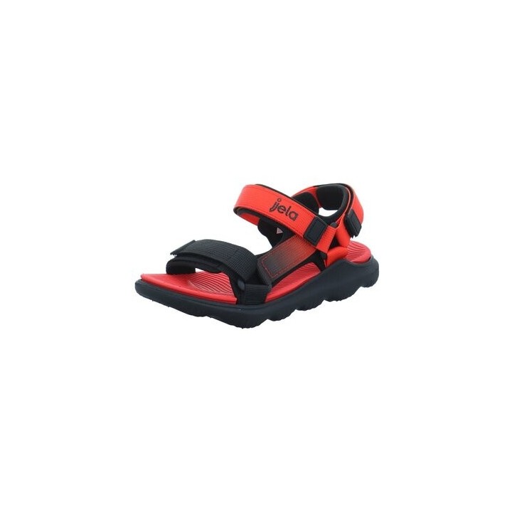 Jela  Sandalen Trekkingsandalen black-red (schwarz-) Freedom red 1226-7000