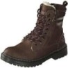 Mustang Schnür Boots Damen braun|braun