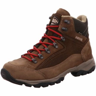 Meindl Schnürstiefel, GTX, braun rot 7,5