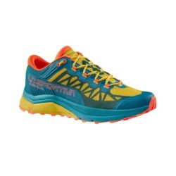 La Sportiva Karacal Blau Gelbe Turnschuhe, Größe 44,5 - EUR