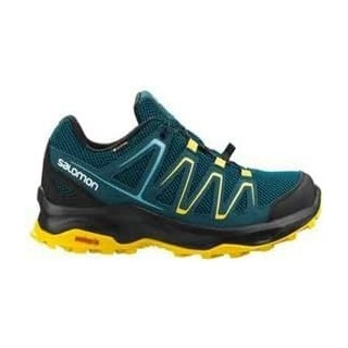 Salomon Schuhe CUSTER GTX Black/Legion blau 7,5