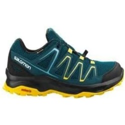 Salomon Schuhe CUSTER GTX Black/Legion blau 7,5
