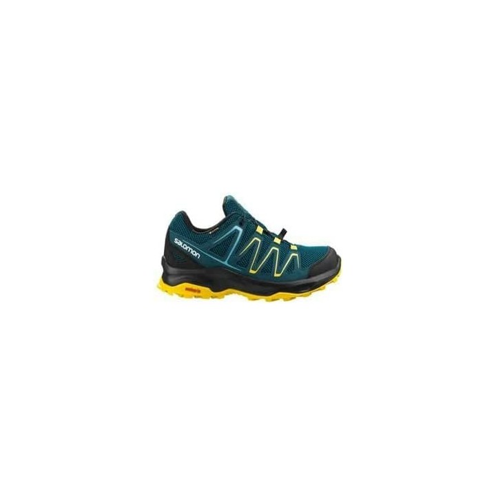 Salomon Schuhe CUSTER GTX Black/Legion blau 7,5